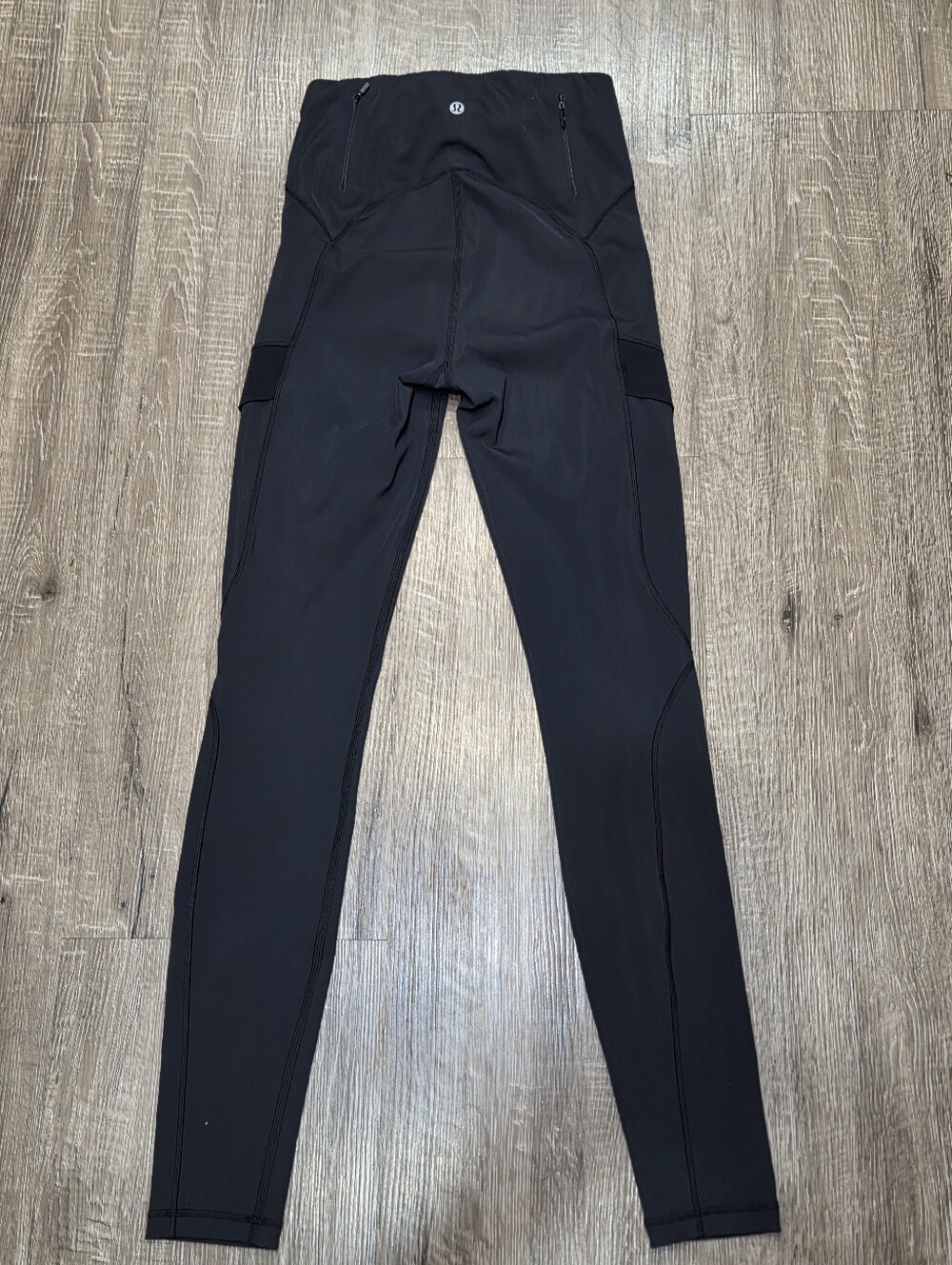 Lululemon Womens Preowned Joggers Leggings Athletic Pants Size 4 Black